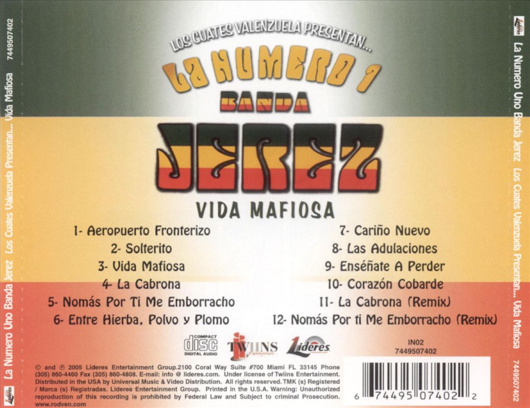 Cuates Venezuela Pressentan... Vida Mafiosa cover art