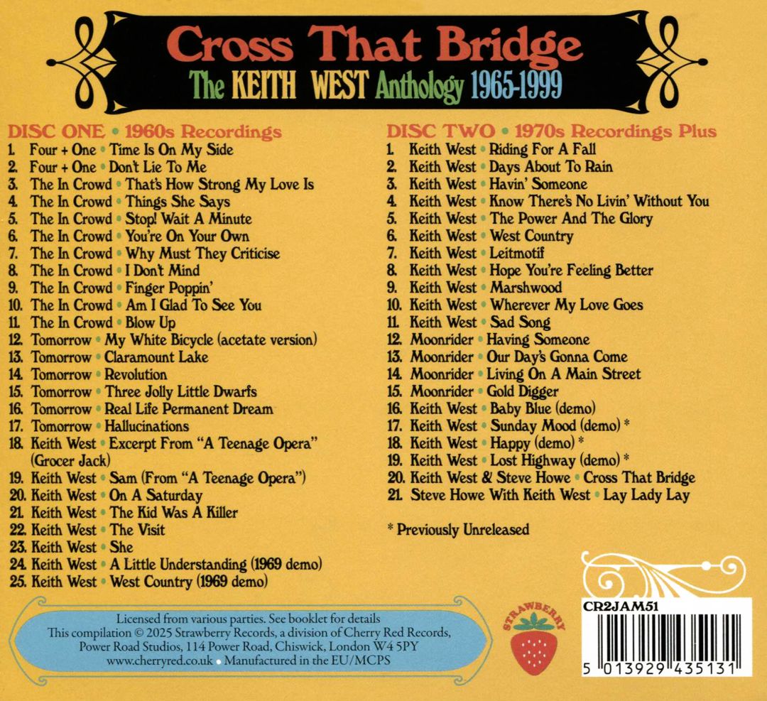 Cross the Bridge: The Anthology 1965-1999 cover art