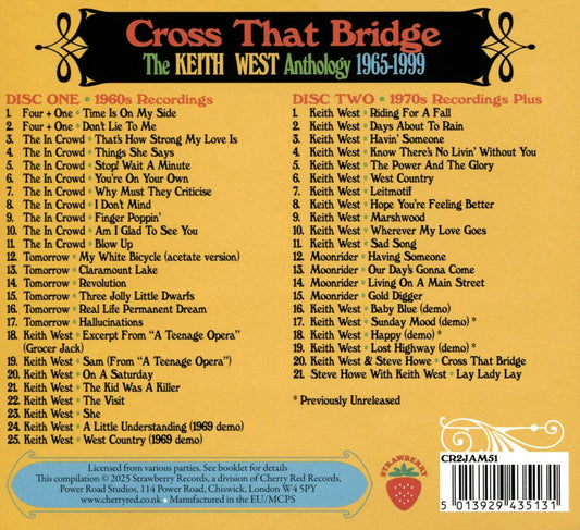 Cross the Bridge: The Anthology 1965-1999 cover art