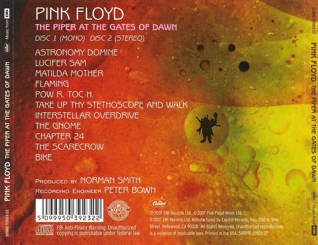 The Piper at the Gates of Dawn [40th Anniversary 2-CD Edition] cover art