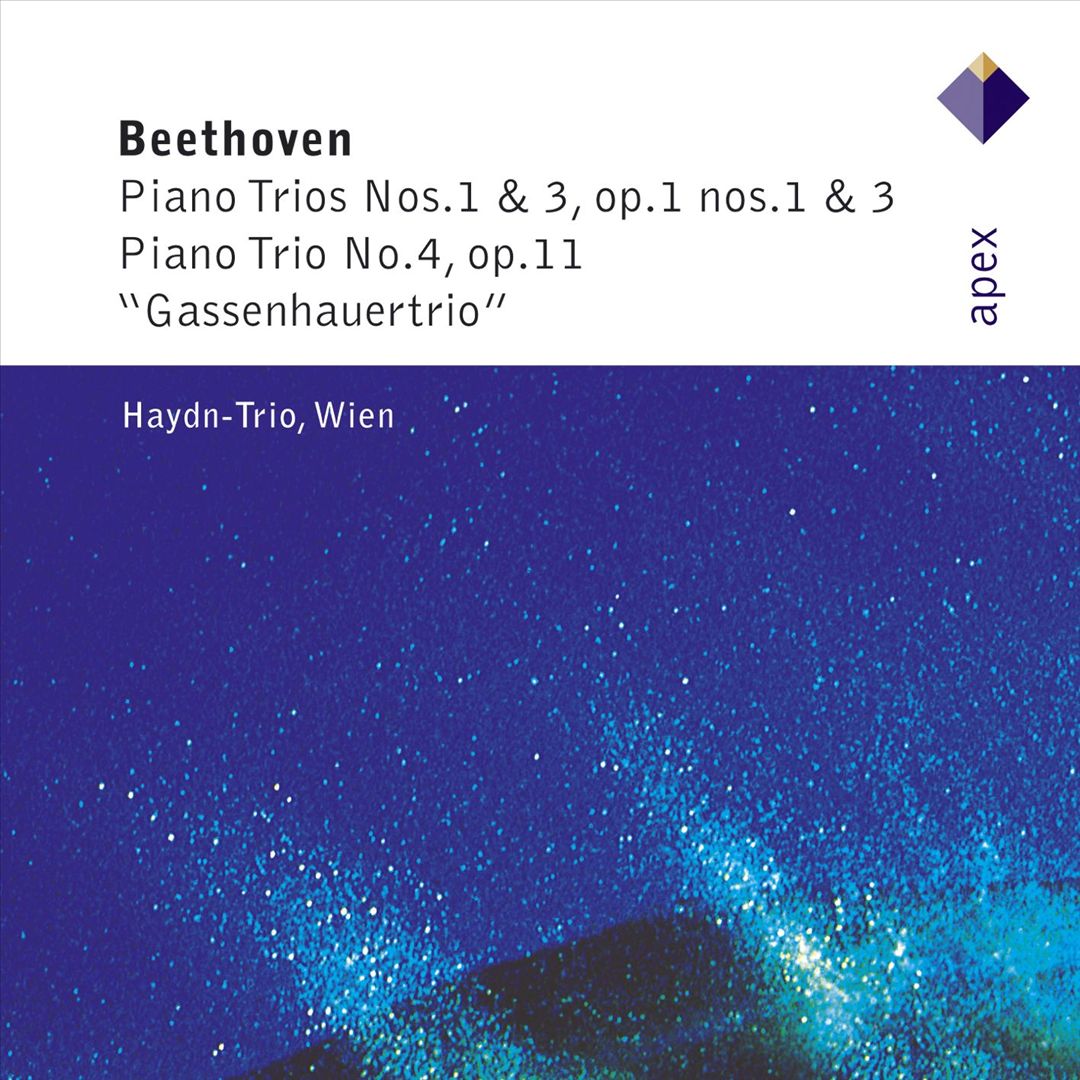 Beethoven: Piano Trios Nos. 1, 3 & 4 cover art