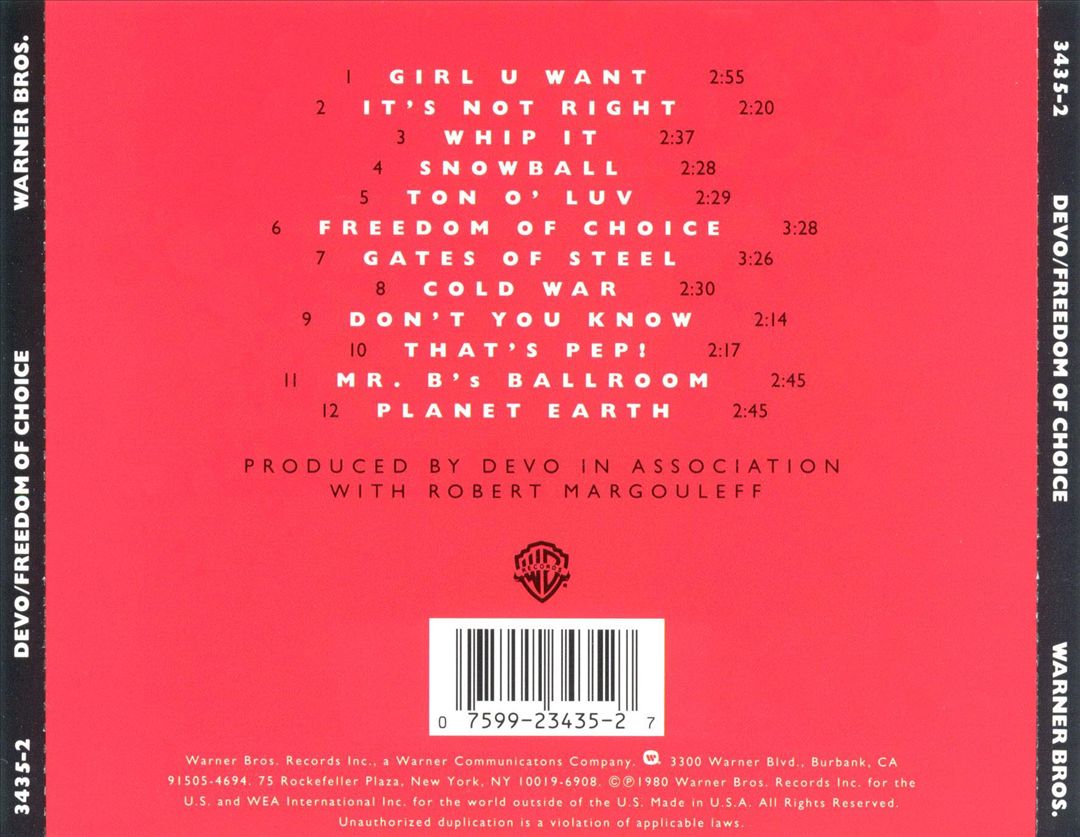 Freedom of Choice cover art