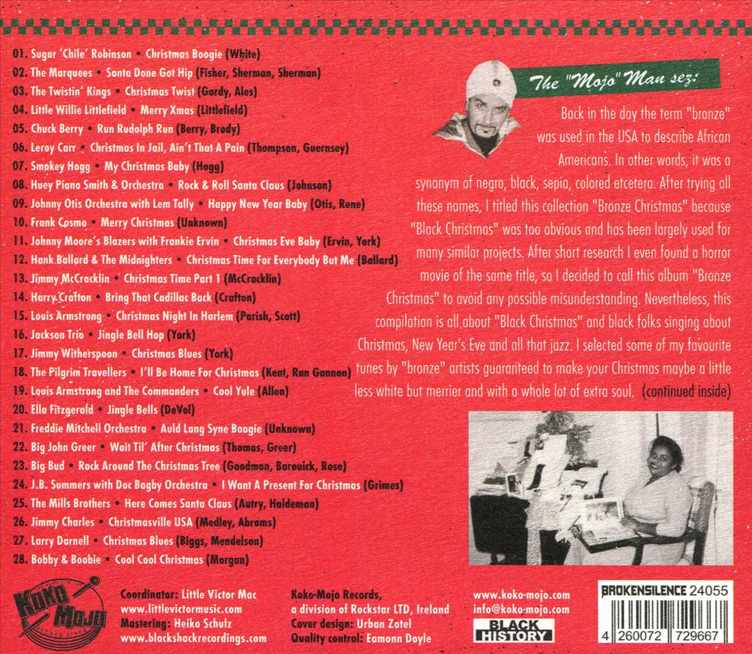 Bronze Christmas cover art
