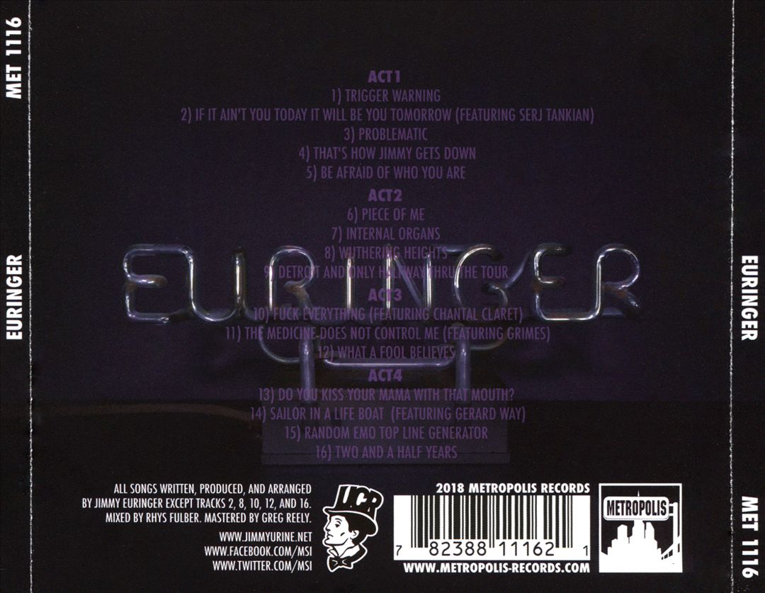 Euringer cover art