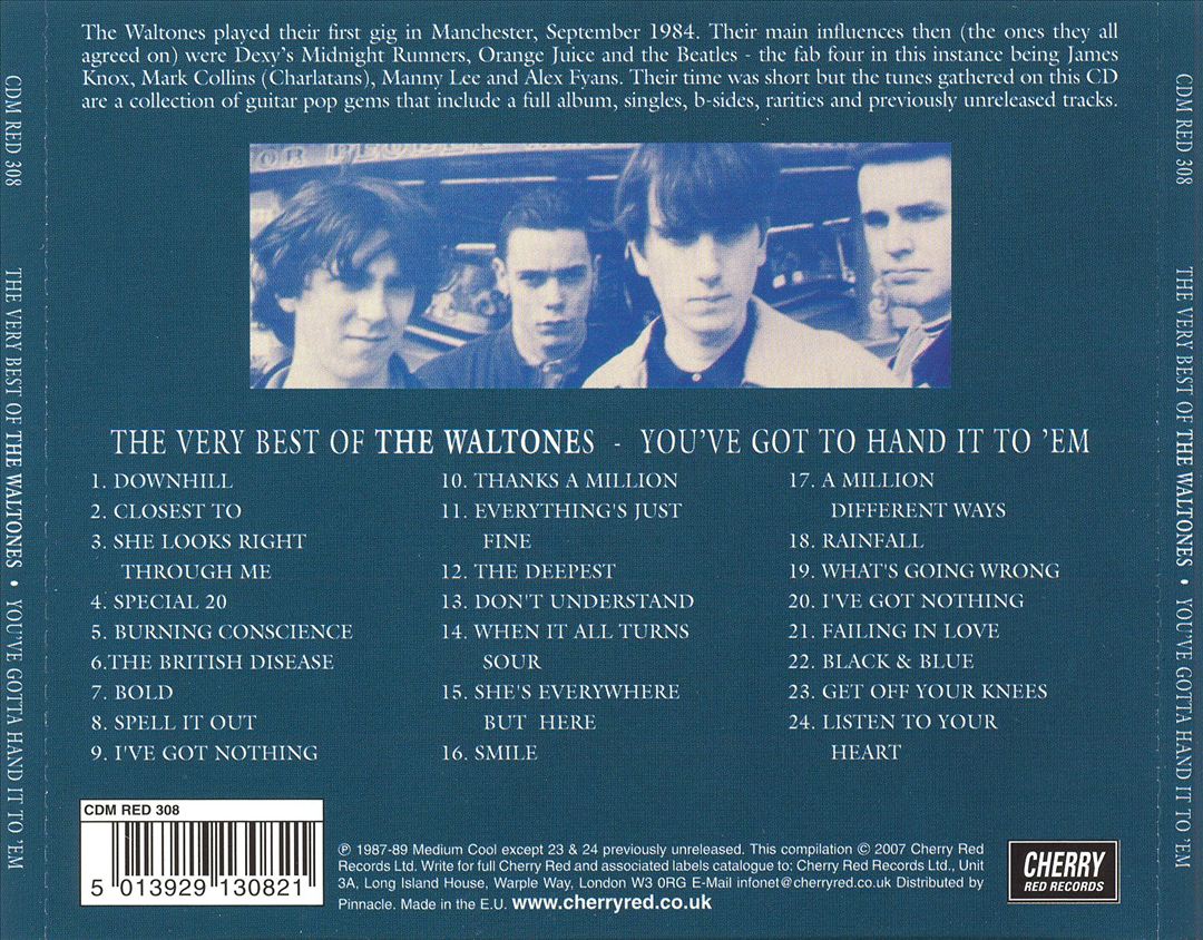 You've Gotta Hand It to 'Em: Very Best of the Waltones cover art