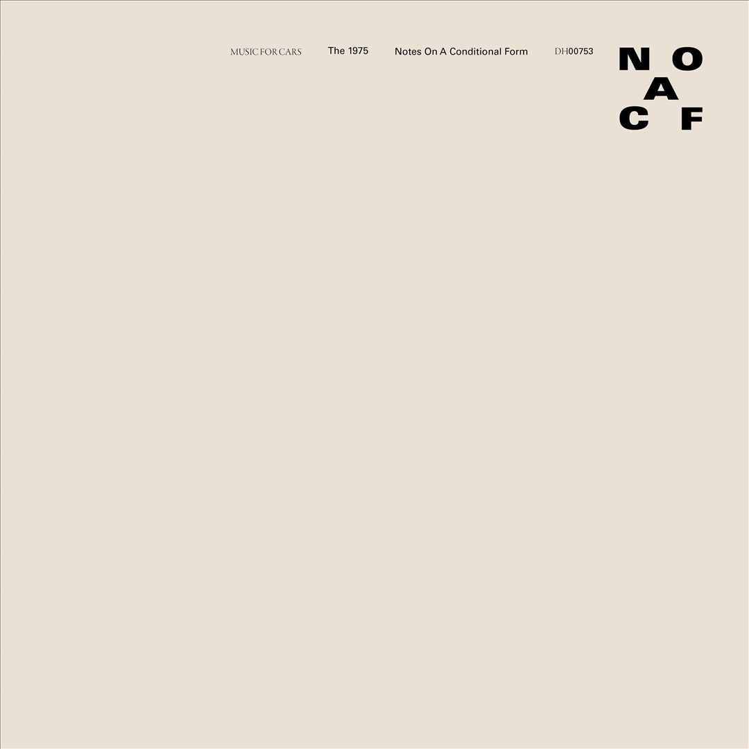 Notes on a Conditional Form cover art