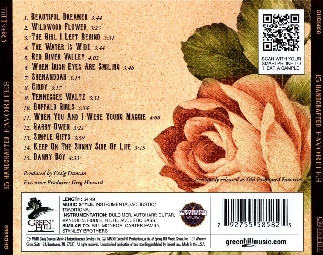 15 Handcrafted Favorites cover art