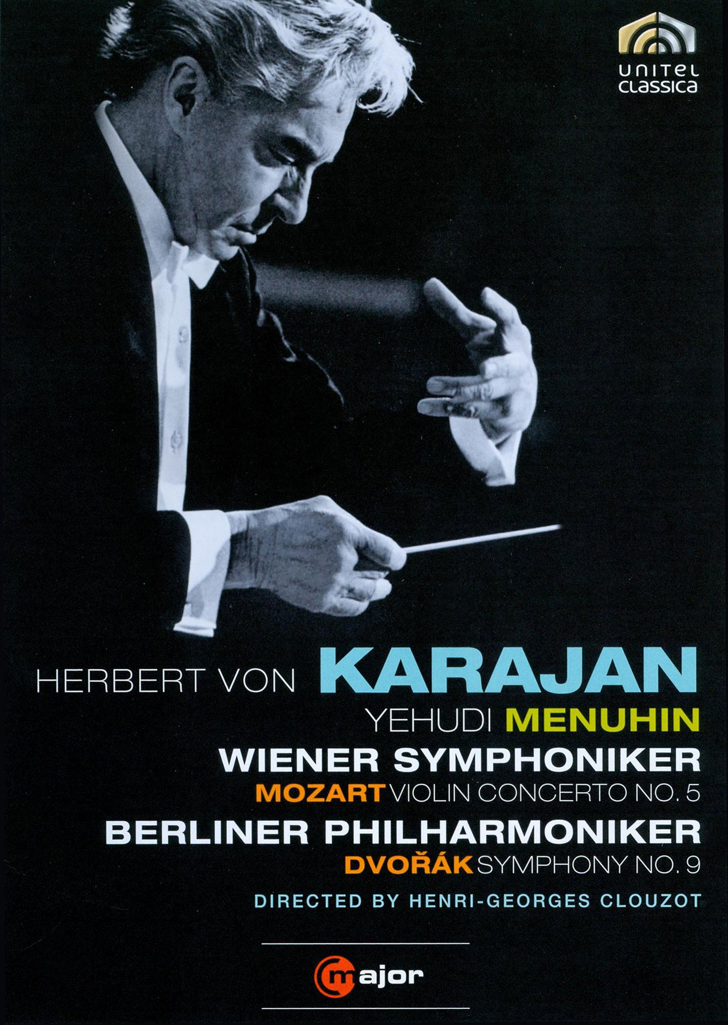 Mozart: Violin Concerto No. 5; Dvorák: Symphony No. 9 [Video] cover art