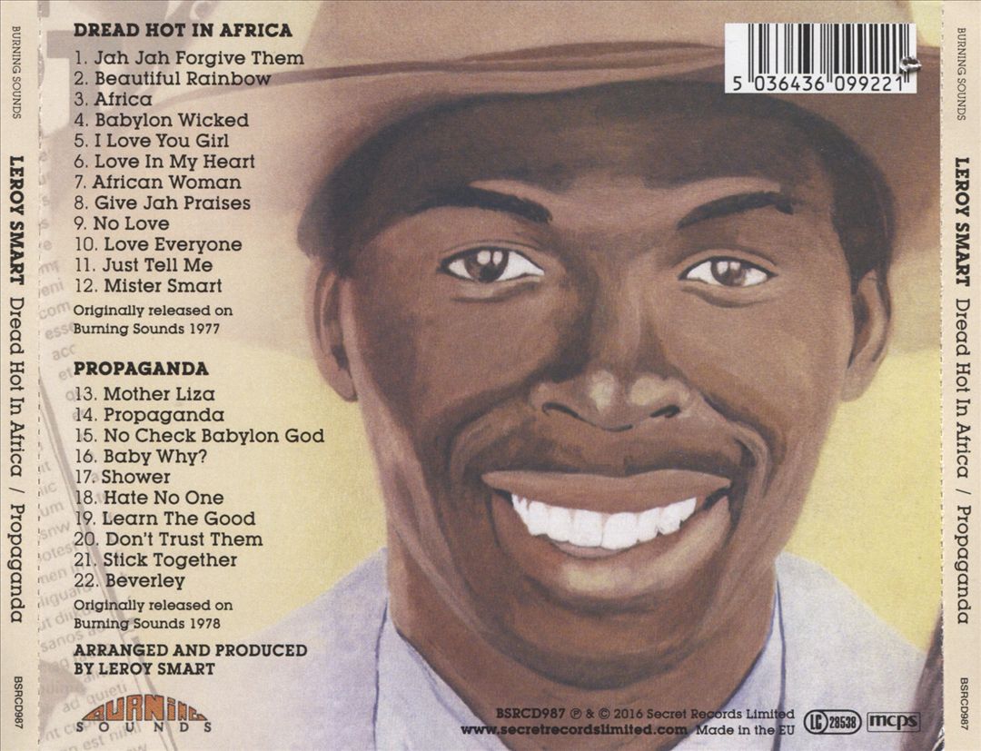 Dread Hot in Africa/Propaganda [Burning Sounds] cover art