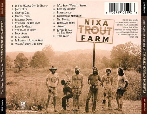 Time Warp: The Very Best of Ozark Mountain Daredevils cover art