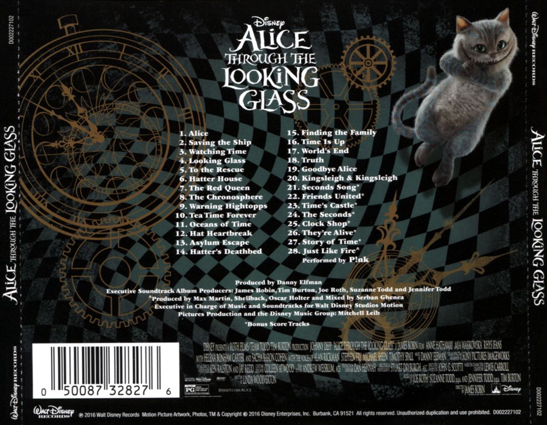 Alice Through the Looking Glass [Original Motion Picture Soundtrack] cover art