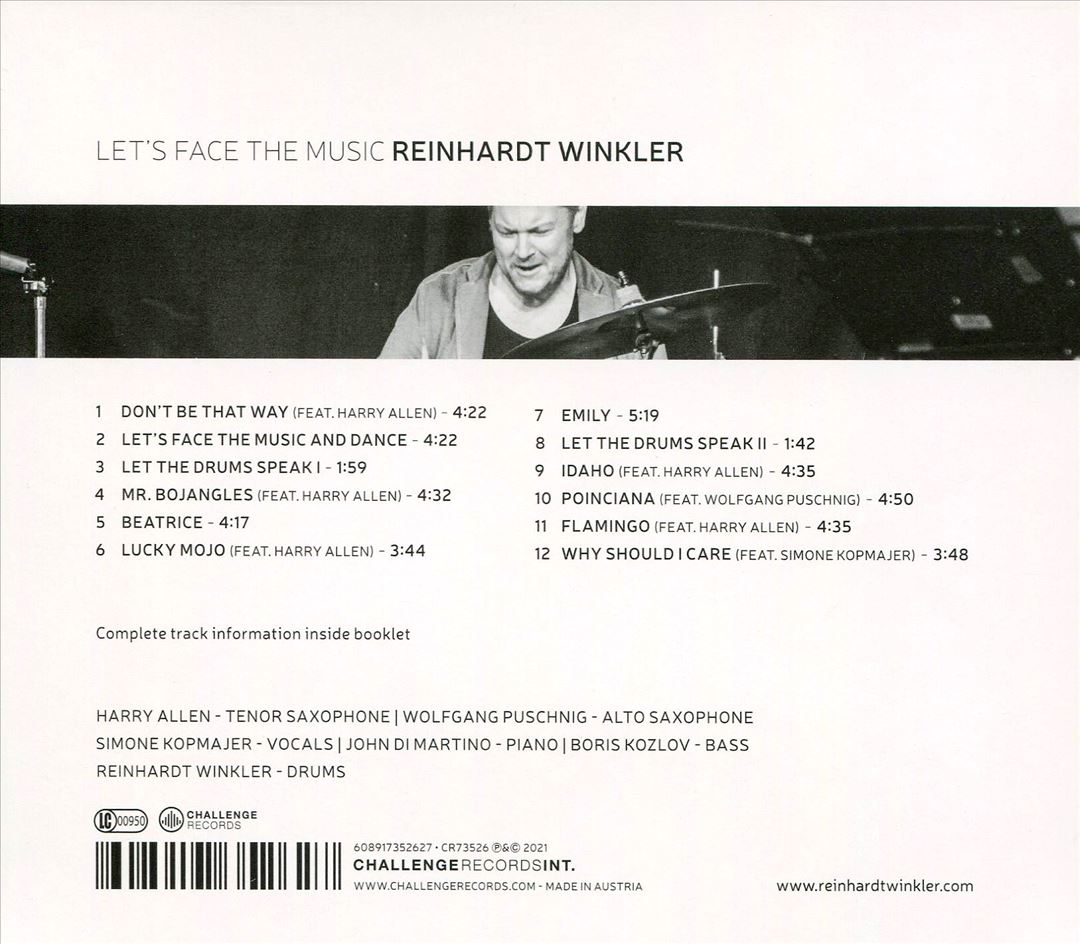 Let's Face the Music cover art