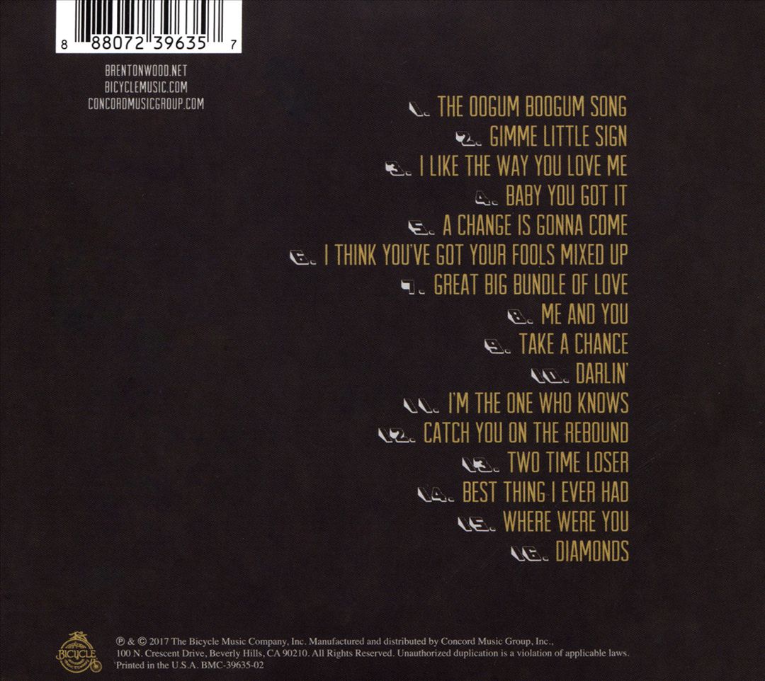 Very Best of Brenton Wood cover art