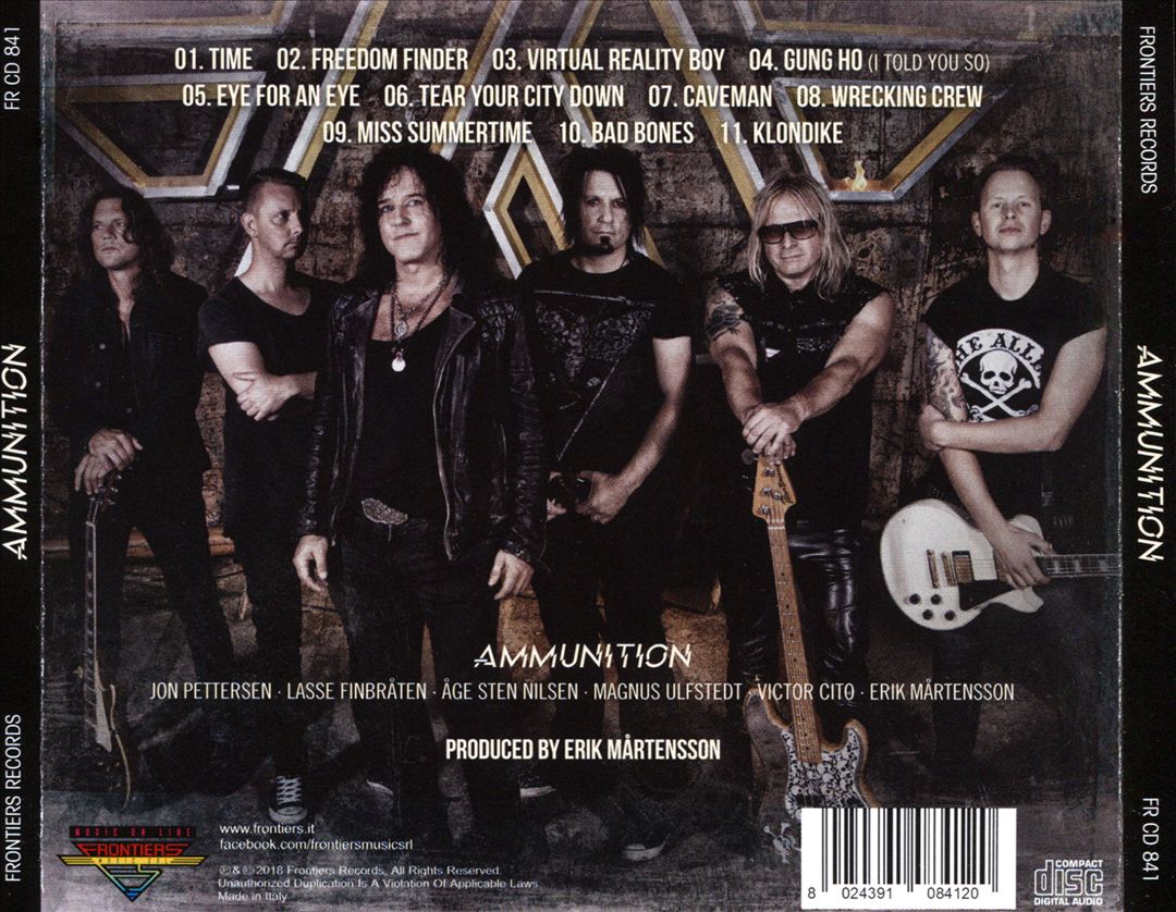 Ammunition cover art