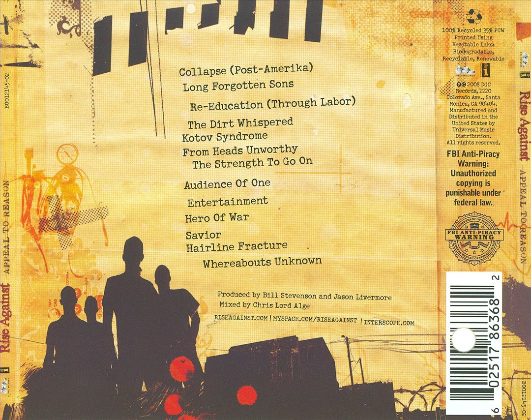 Appeal to Reason cover art