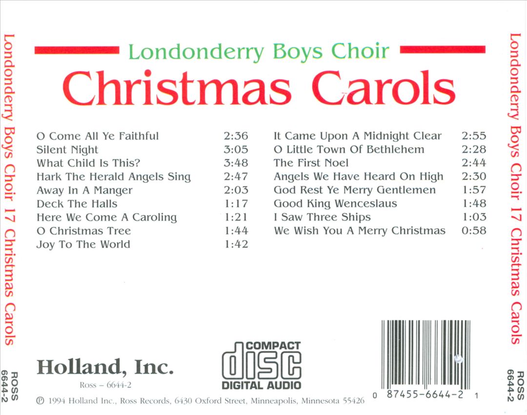 17 Christmas Carols cover art