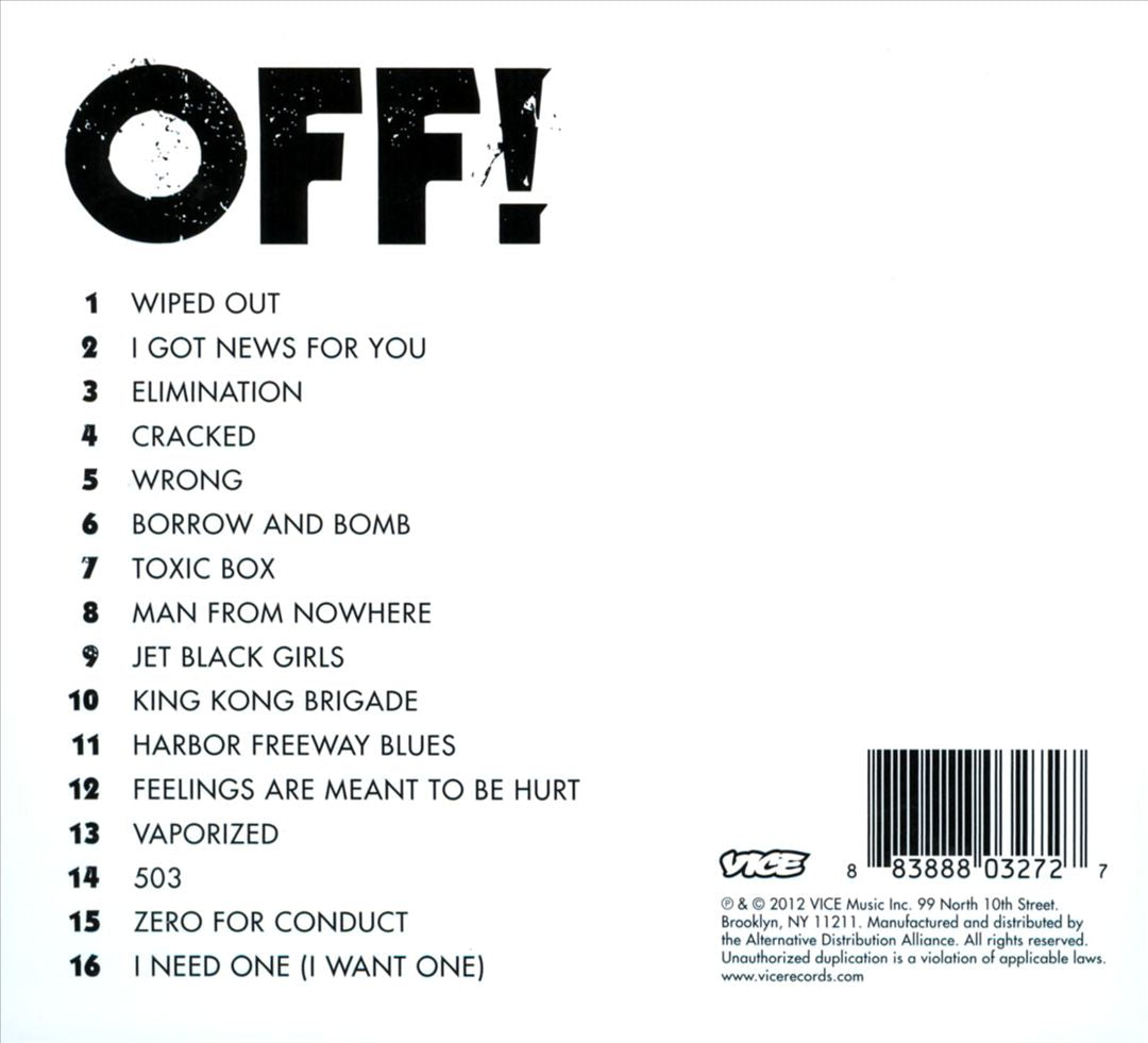 OFF! cover art
