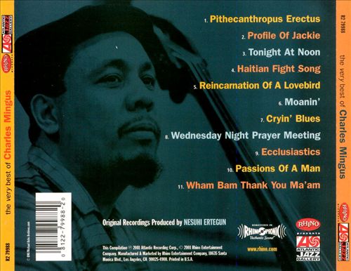 Very Best of Charles Mingus cover art