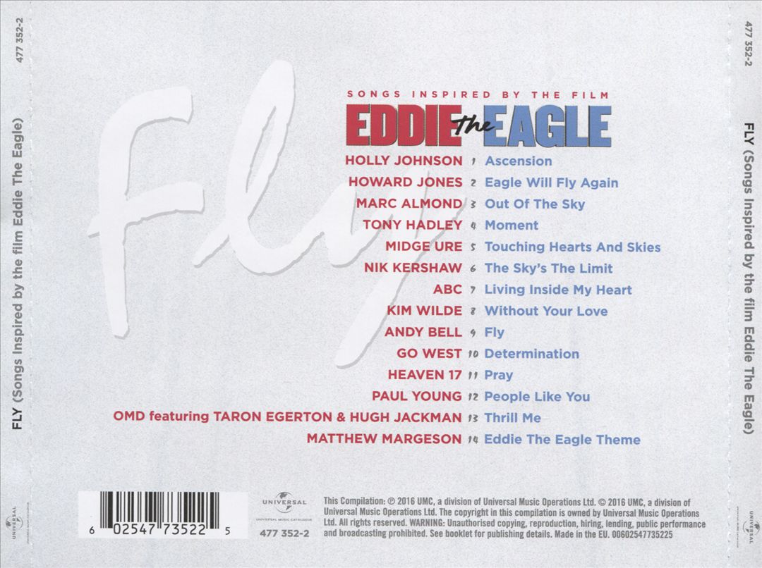 Fly: Songs Inspired by the Film Eddie the Eagle [Original Motion Picture Soundtrack] cover art