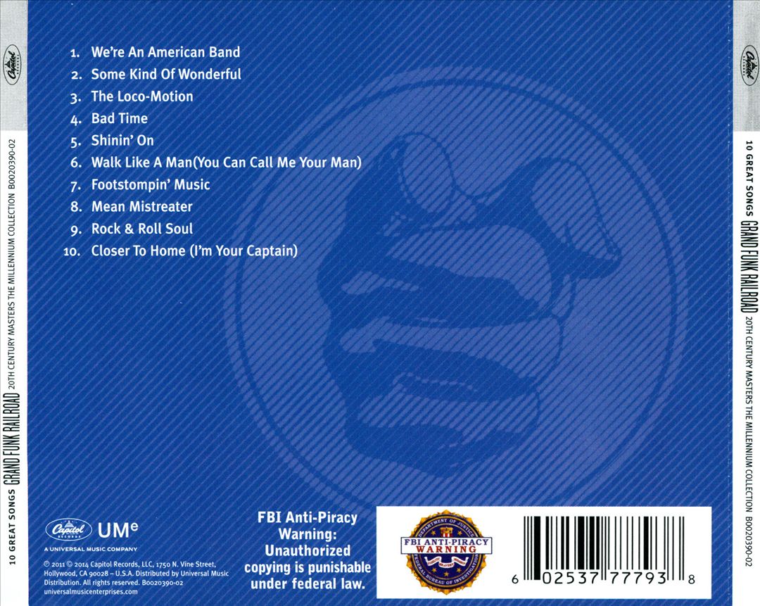 Millennium Collection: 20th Century Masters cover art