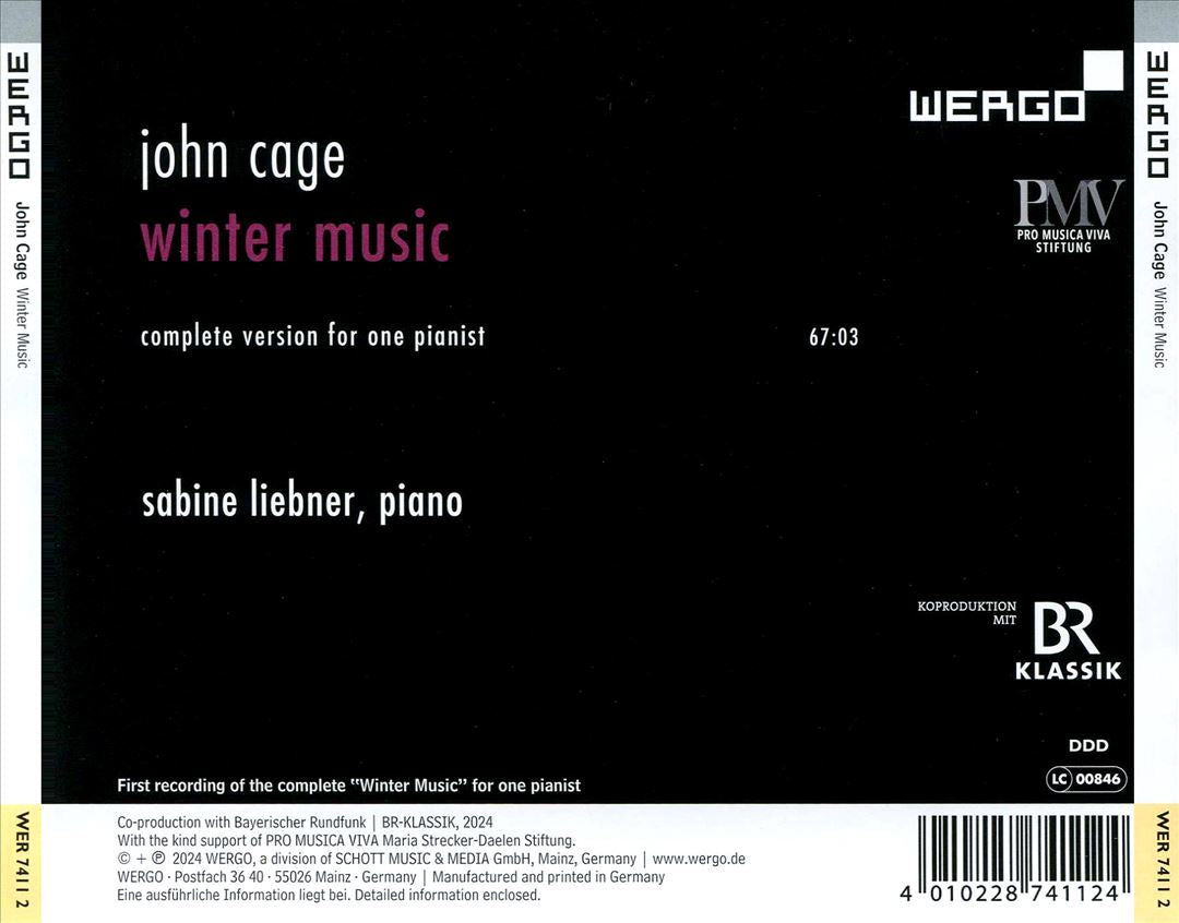 John Cage: Winter Music cover art