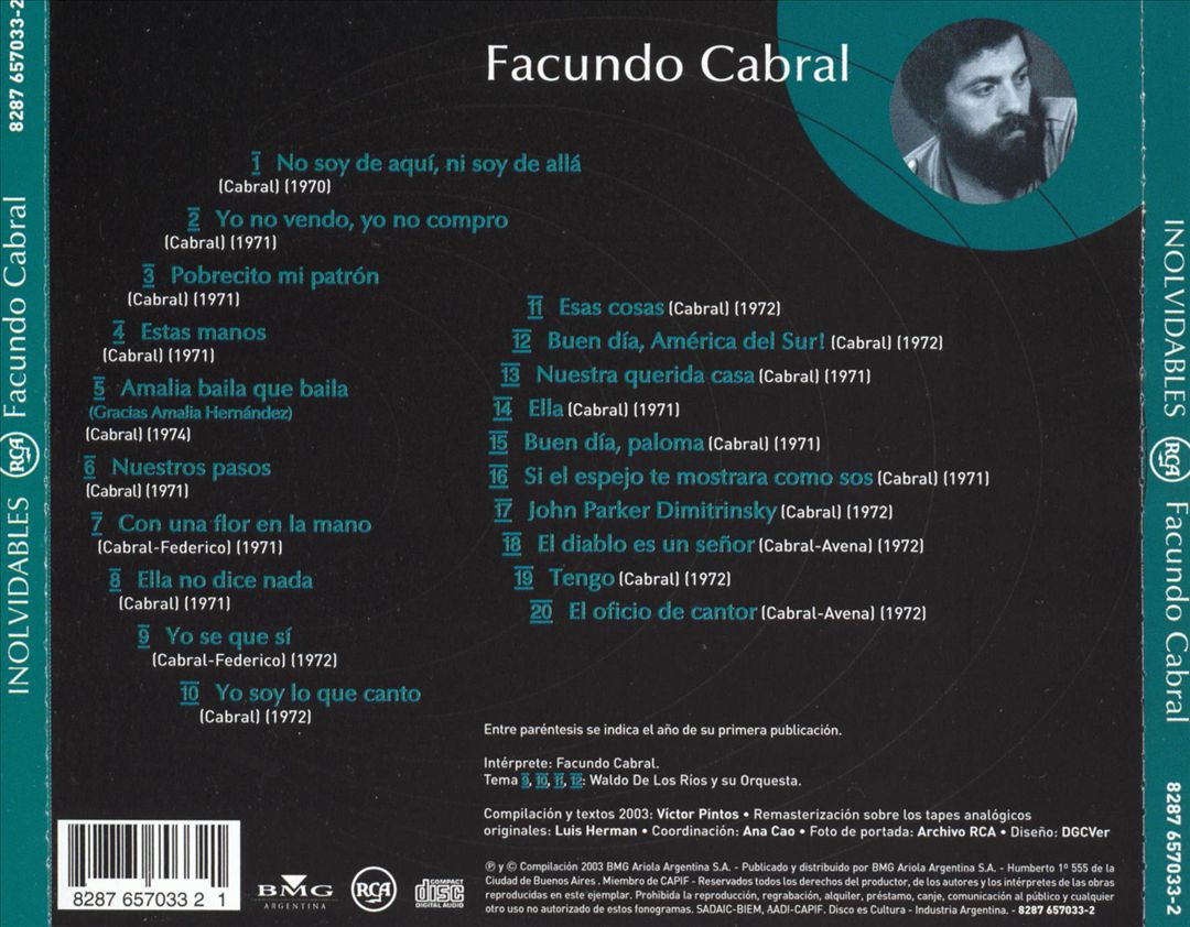 Inolvidables RCA: 20 Grandes Exitos cover art