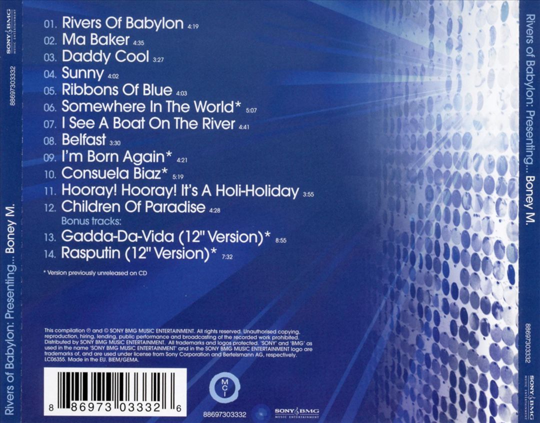 Rivers of Babylon cover art