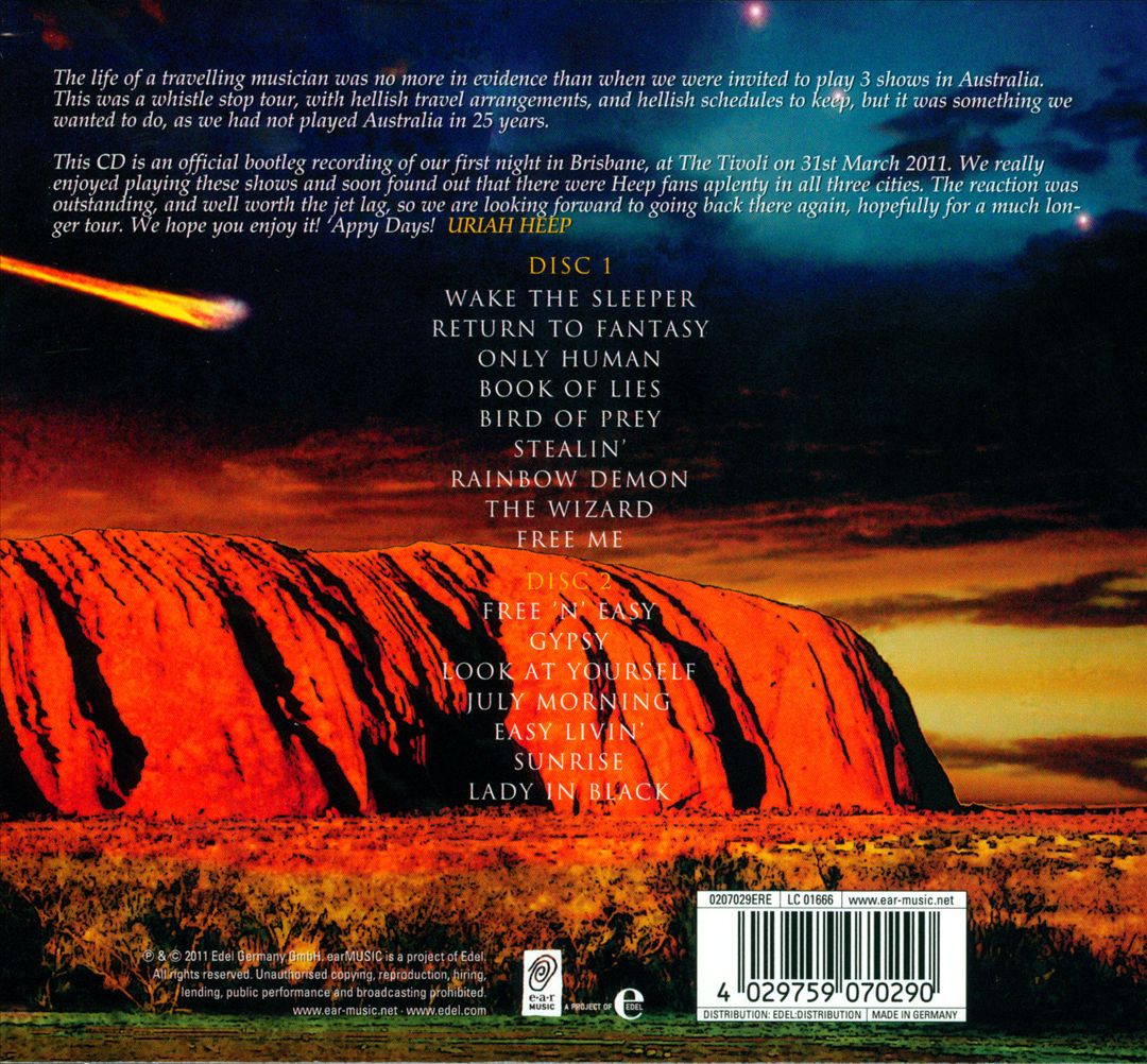 Official Bootleg: Live from Brisbane 2011, Vol. 4 cover art