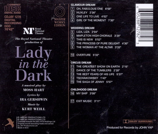 Lady in the Dark [Original London Cast] cover art