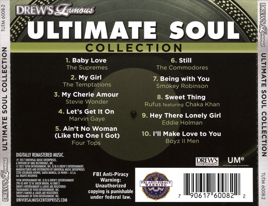 Drew’s Famous Presents Ultimate Soul Collection cover art