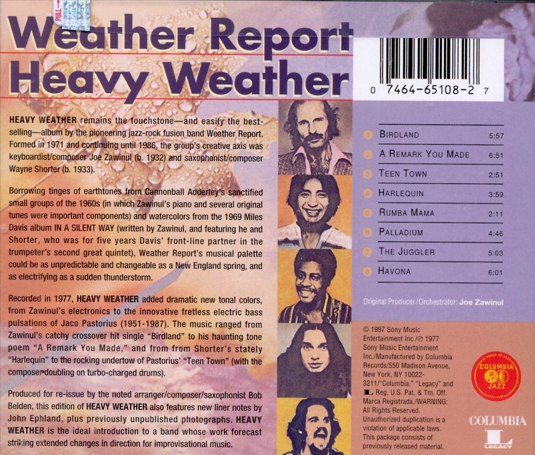 Heavy Weather cover art