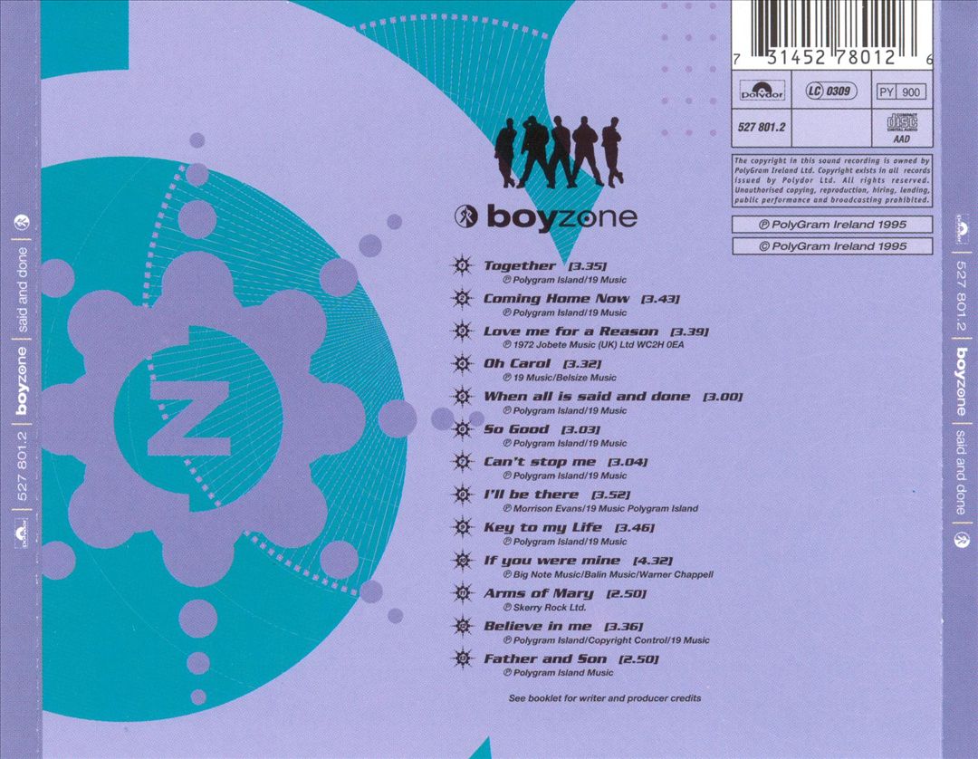 Said and Done cover art