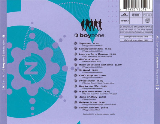 Said and Done cover art