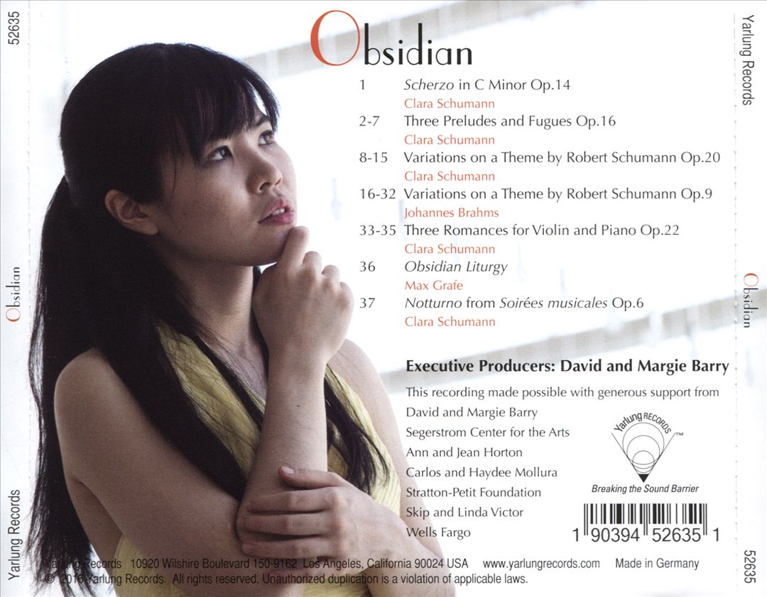Obsidian cover art