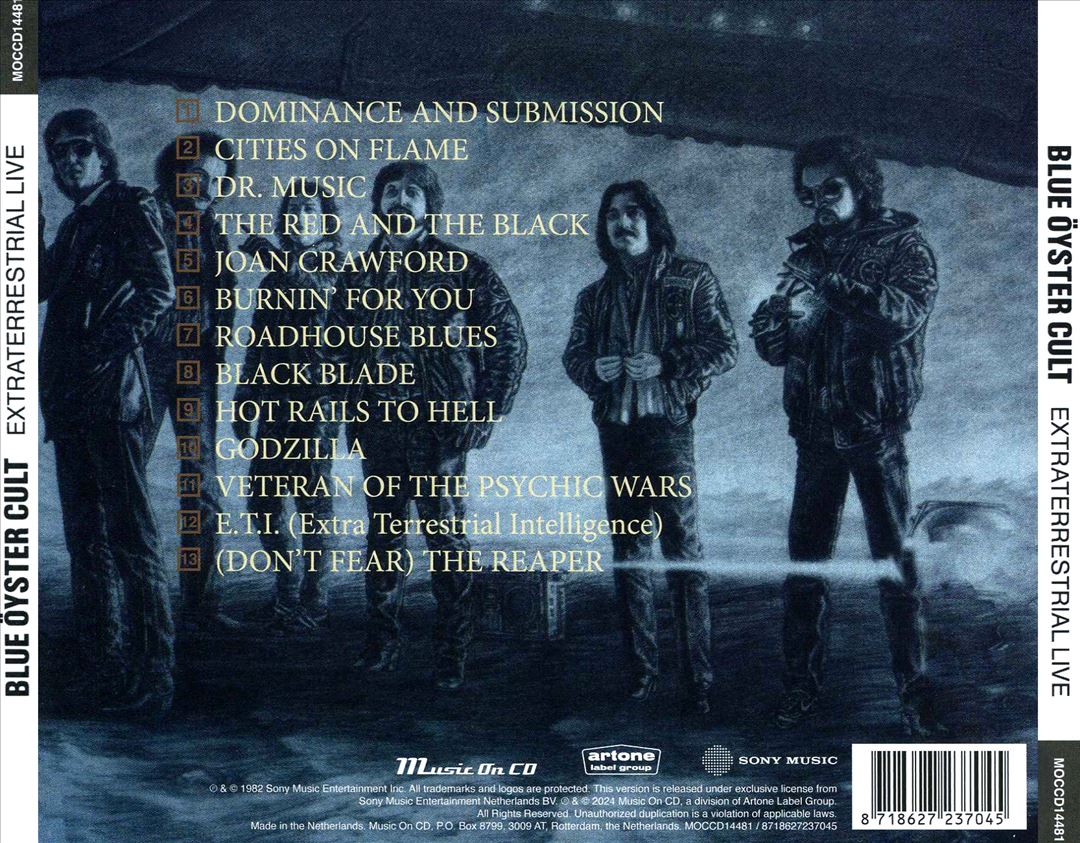 Extraterrestrial Live cover art