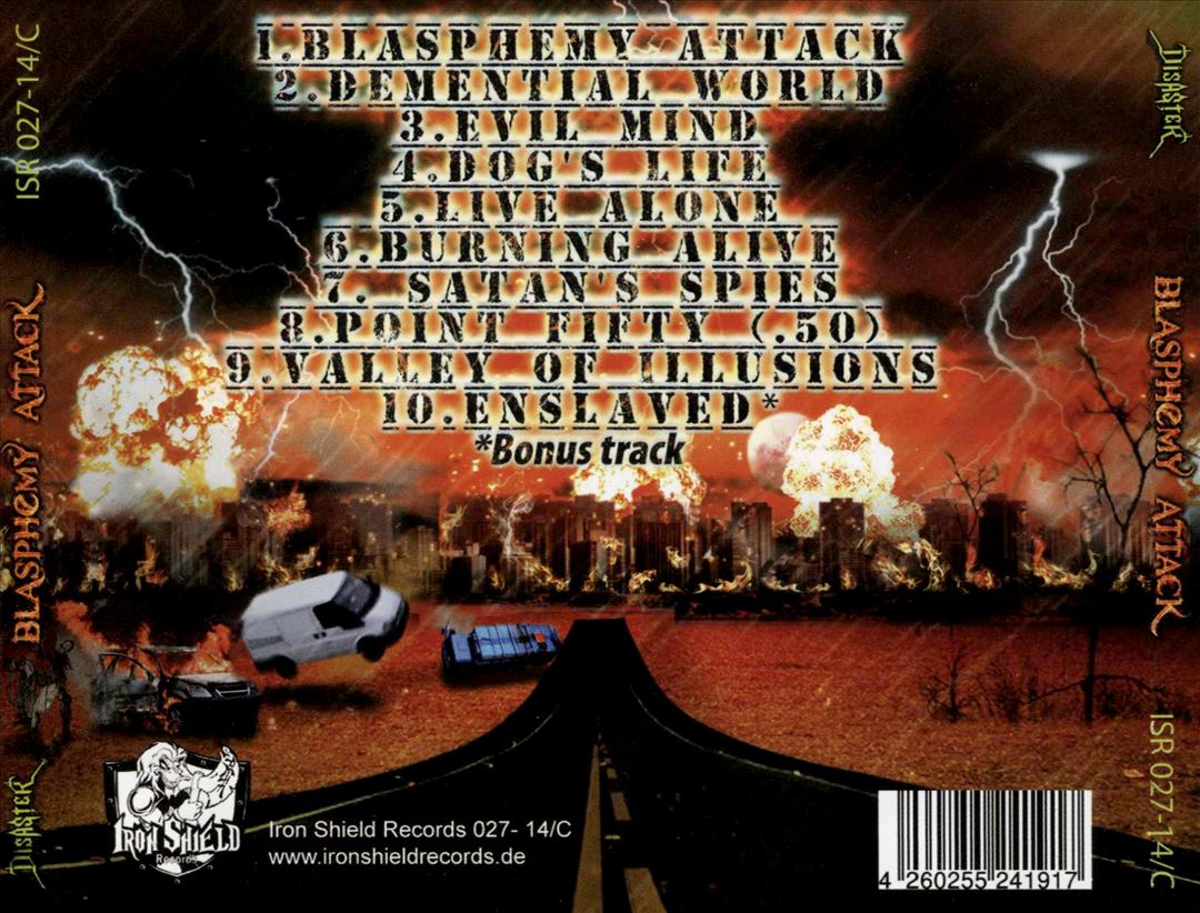 Blasphemy Attack cover art