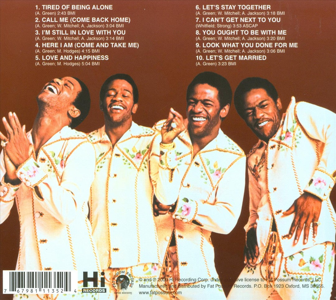 Al Green's Greatest Hits [Fat Possum] cover art