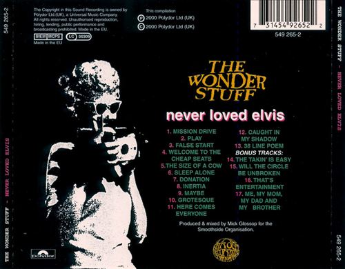 Never Loved Elvis [Bonus Tracks] cover art