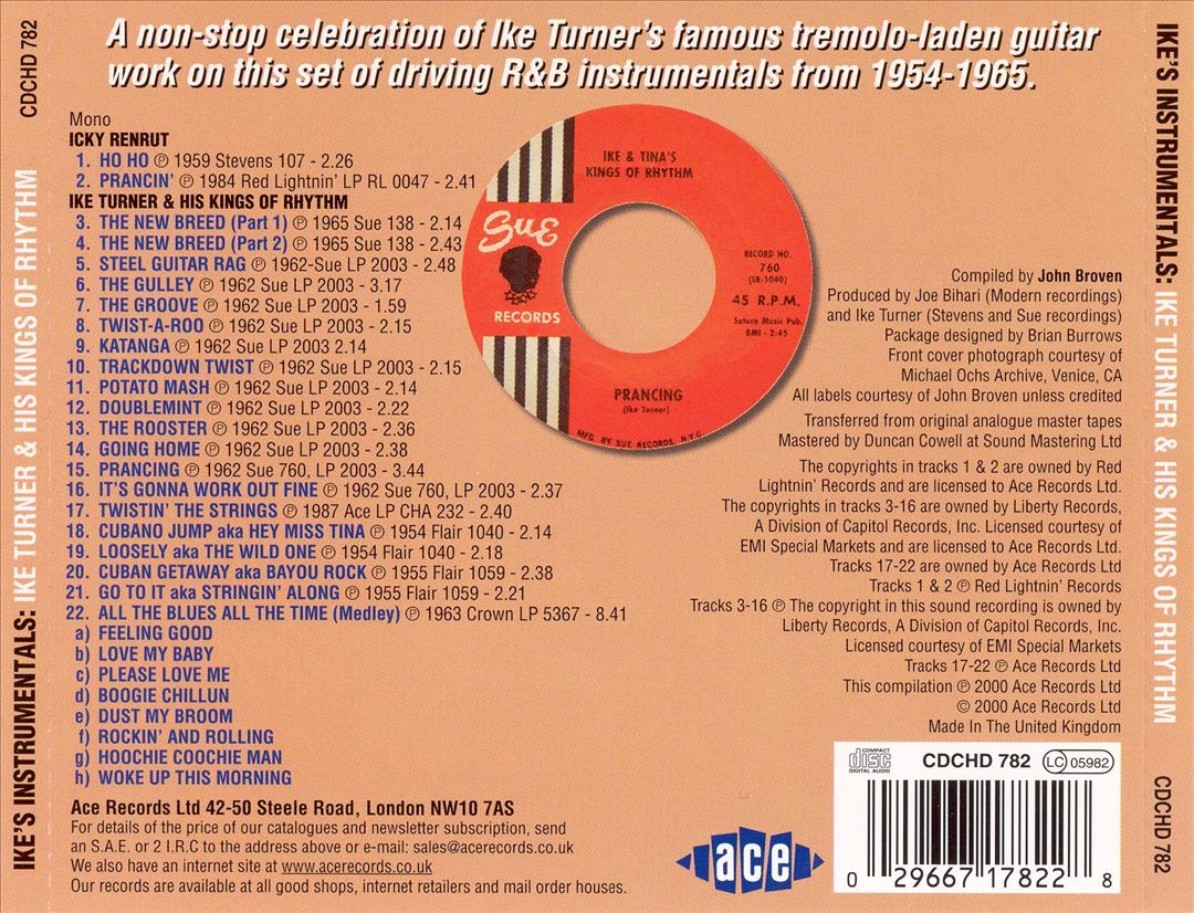 Ike's Instrumentals cover art