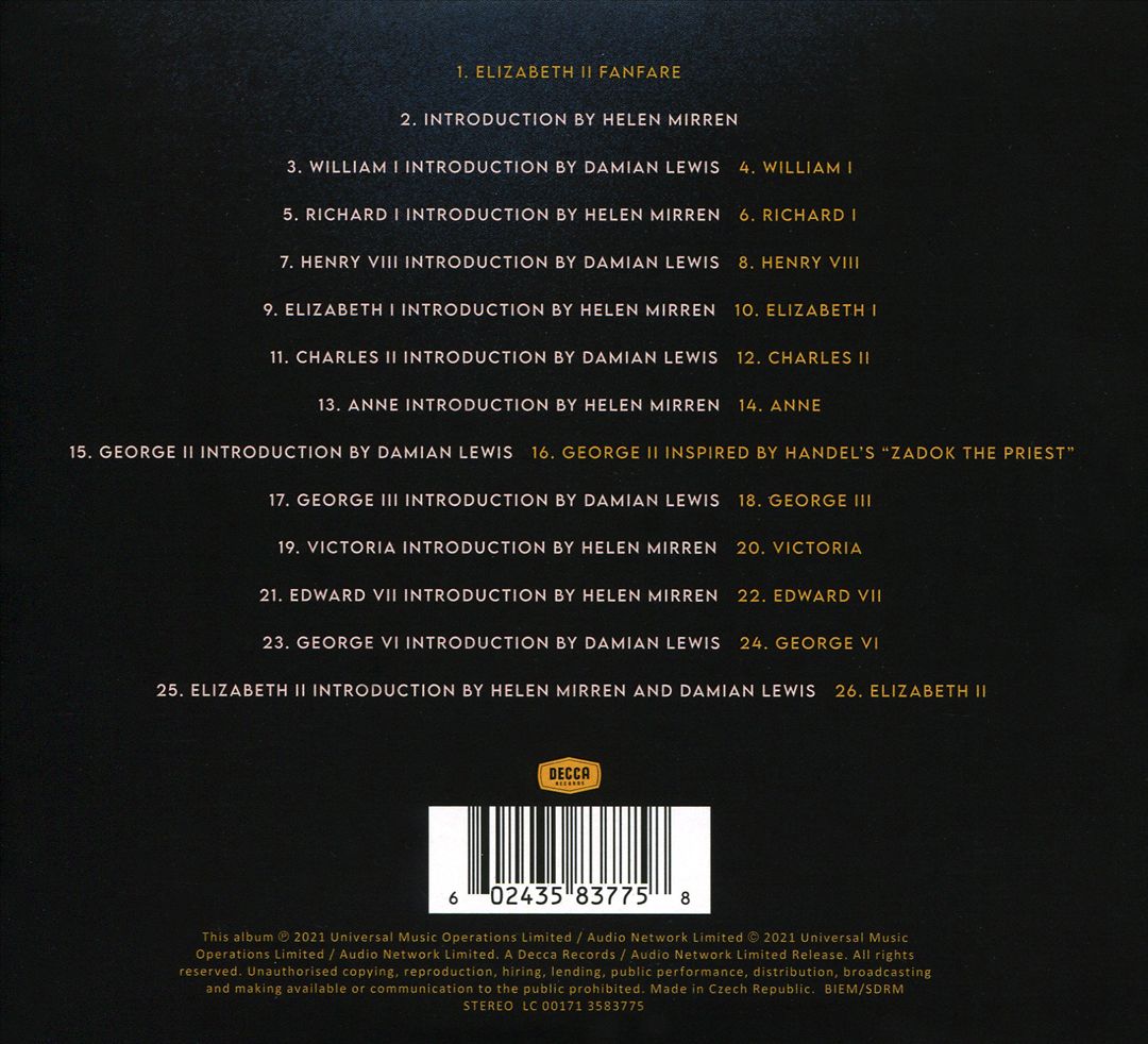 Music of Kings & Queens cover art