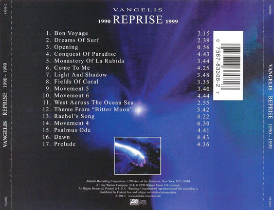 Reprise 1990-1999 cover art