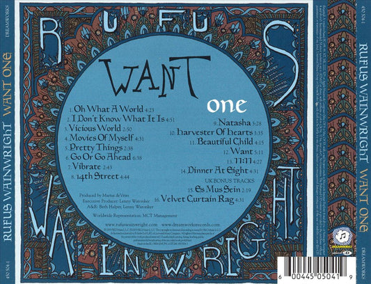 Want One [Bonus Tracks] cover art