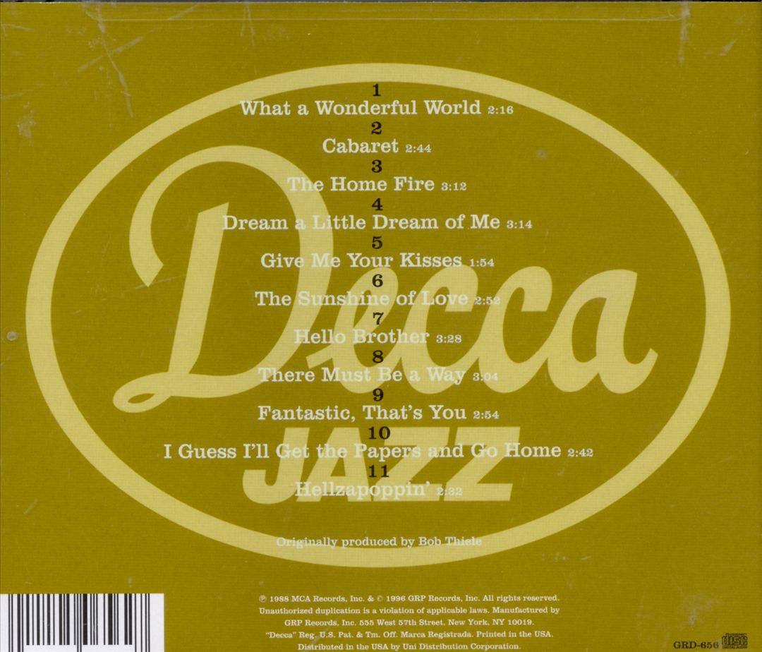 What a Wonderful World cover art
