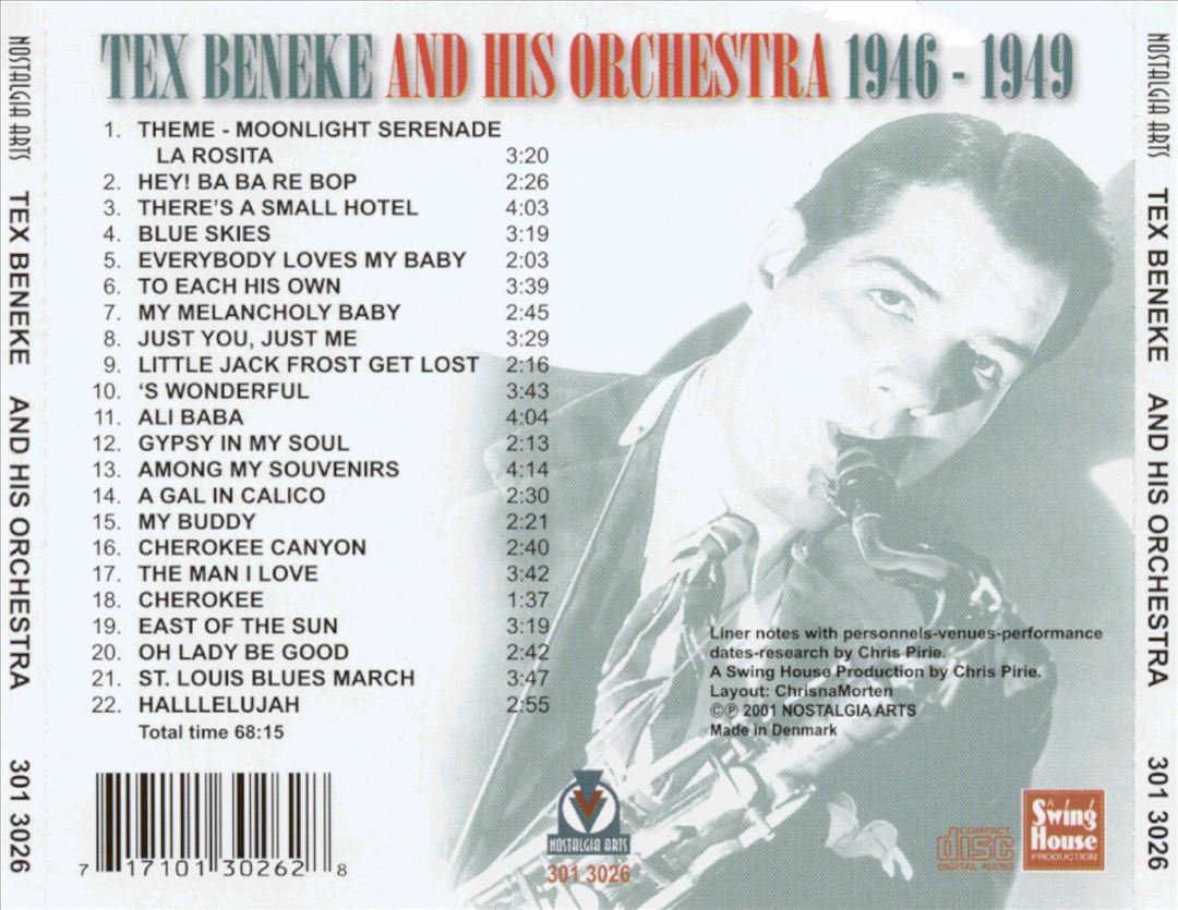 Tex Beneke & His Orchestra: 1946-1949 cover art