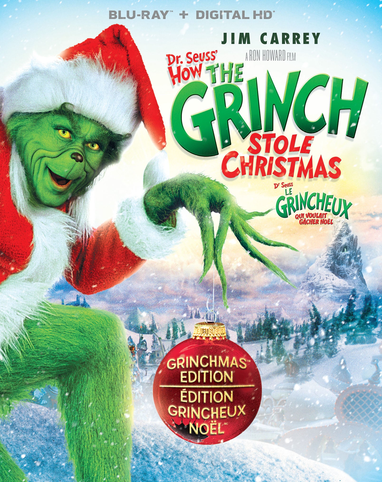 Dr. Seuss' How Grinch Stole Christmas [15th Annivesary Edition] [Blu-ray] cover art