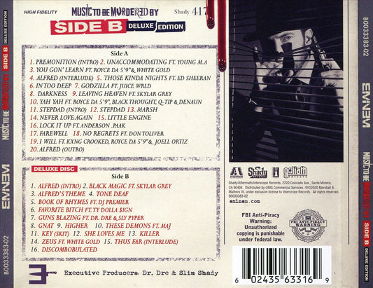 Music to Be Murdered By: Side B cover art
