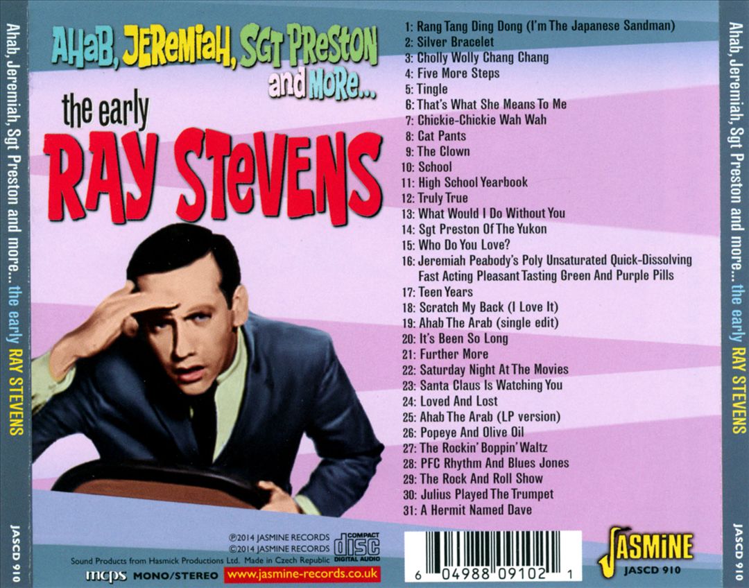 Ahab, Jeremiah, Sgt Preston and More... The Early Ray Stevens cover art
