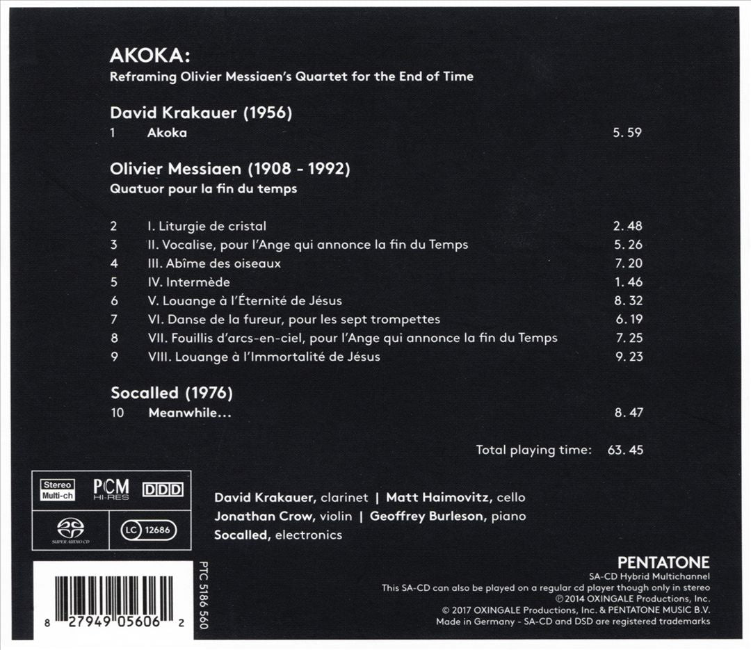 Akoka: Reframing Olivier Messiaen's Quartet for the End of Time cover art