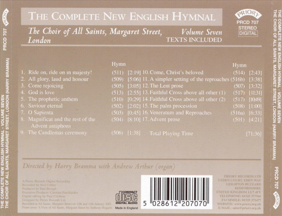 Complete New English Hymnal, Vol. 7 cover art