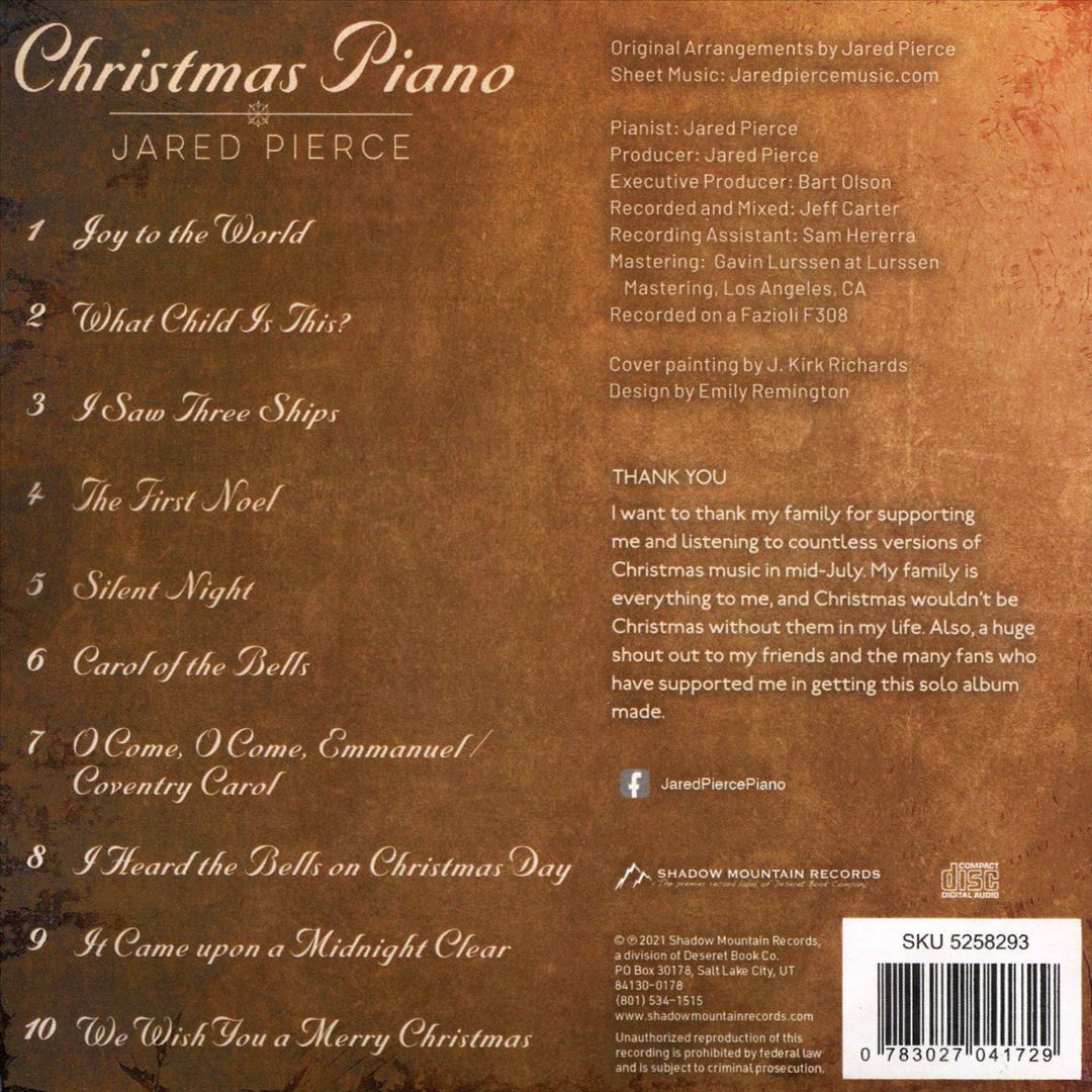 Christmas Piano cover art